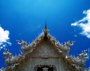 Wat Rong Khun in Thailand