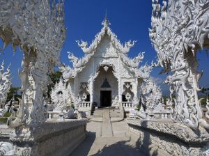 Wat Rong Khun in Thailand