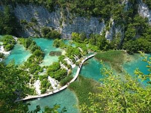 Plitvice Lakes in Croatia