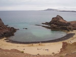 Playa Papagayo in Lanzarote