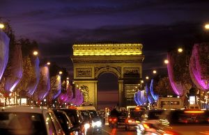 Champs-Élysées in Paris, France