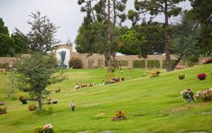 Forest Lawn Memorial Park in Los Angeles, USA