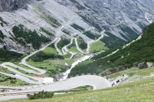The Stelvio Pass Road