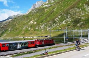 The Oberalp Pass-a gorgeous alpine route