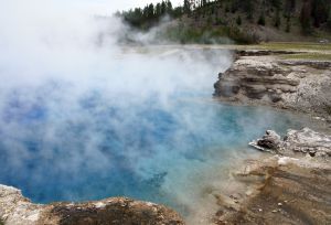 The Excelsior  Geyser, Yellowstone National Park