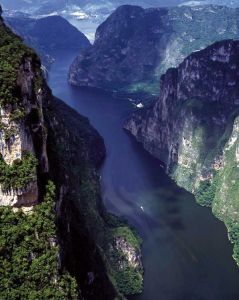 Sumidero Canyon in Mexic