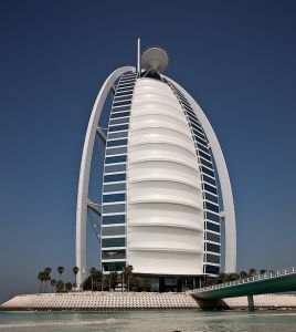 The Burj- al-Arab Hotel, Dubai