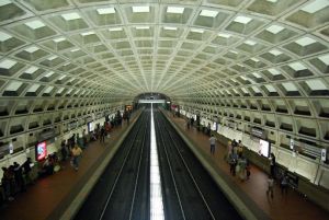 Center Metro Station , Washington DC