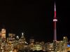 CN Tower view by night