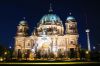 picture Berliner Dom view by night Berliner Dom