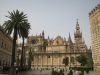 picture Front view of the cathedral Cathedral of Sevilla