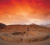picture Caral ancient ruins Caral-Supe City