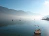 picture Early morning lake view Lake Annecy in France