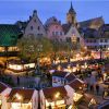 picture Aerial view Colmar in France