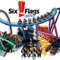 Six Flags Magic Mountain, California 