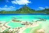 picture General view Bora Bora in French Polynesia