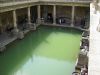 picture Aerial view The Roman Baths