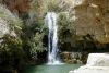 picture Waterfall at Ein  Gedi Ein Gedi in Israel