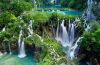 picture Breathtaking scenery Plitvice Lakes in Croatia