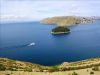 picture Beautiful view Lake Titicaca in Peru