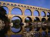 picture General view Pont du Gard in France