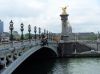 picture Close view Alexander Bridge in Paris, France