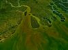picture Aerial view Gange Delta