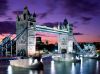 picture Tower Bridge view London in United Kingdom