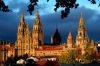 picture Splendid architecture Santiago de Compostela Cathedral in Spain