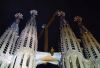 Sagrada Familia view by night