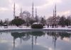 Winter view of Hagia Sophia