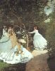 picture Women in the Garden by Claude Monet Musée d'Orsay
