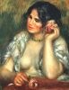 Gabrielle with a Rose by Pierre-Auguste Renoir