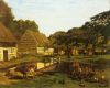 A Farmyard in Normandy by Claude Monet