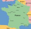 picture Map of France France