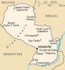 picture Map of Paraguay Paraguay