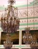 Grand chandeliers in Peterhof Palce