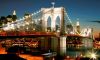 picture Night view The Brooklyn Bridge
