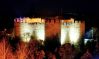 picture Grandiose fortress at night Soroca Fortress