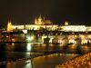 Prague view at night
