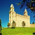 Image The Manti Temple  - The best touristic attractions in Utah, USA