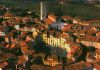 Aerial view of Lucca