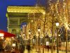 Arc de Triomphe and Champs-Elysees