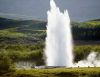Fascinating shooting of the geyser