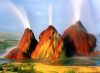 picture Great miracle The Fly Geyser, Nevada, U.S.A.