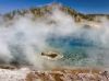 picture Hot gushing spring The Excelsior  Geyser, Yellowstone National Park