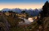Pyrenees Mountains panorama