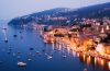 picture Cote d'Azur night view French Riviera