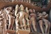 picture  Temple Khajuraho - the origin of Kama Sutra