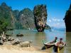 picture Magical place James Bond Island -  a popular attraction in Thailand 